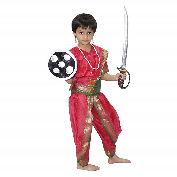 Freedom Fighter Rani Laxmi Bai Costume 3