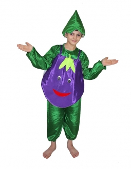 brinjal Vegetable Costume cutout with cap